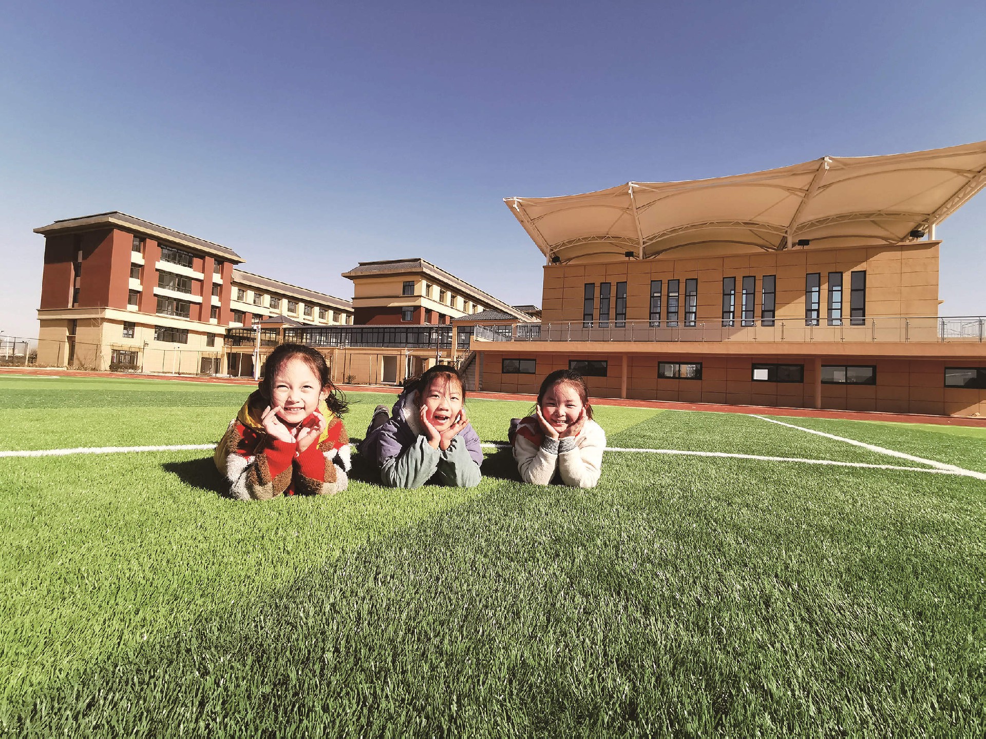 中牟朝阳街小学图片